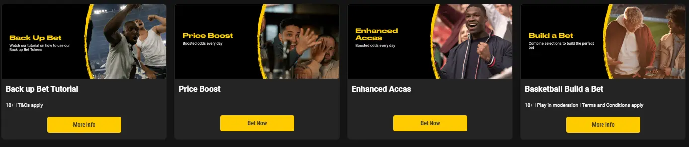 meilleures promotions au BWin